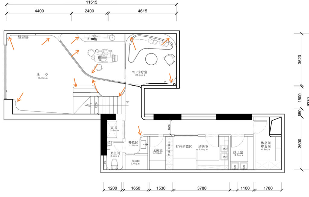 Dental Clinic Layout Plan