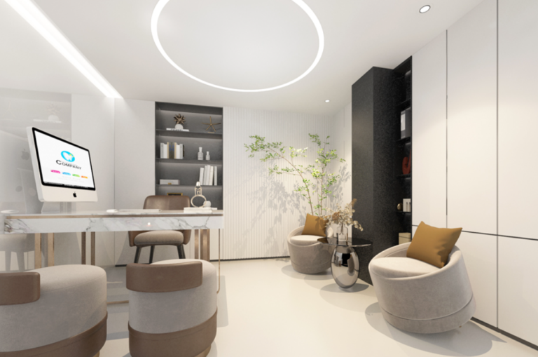 Dental Design Effect Drawing Consultation Room